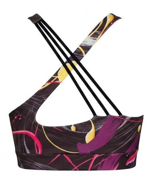 Paint Splash Sports Bra