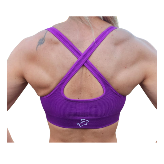 Purple Ribbed