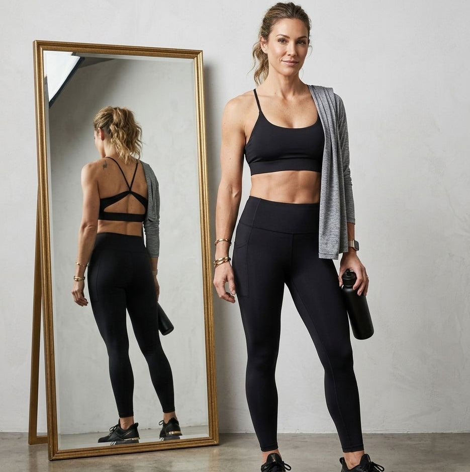 V Front Leggings