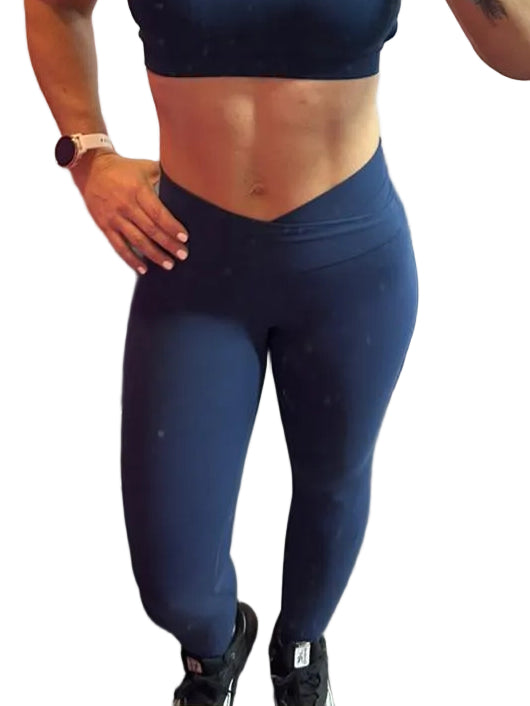 V Front Leggings